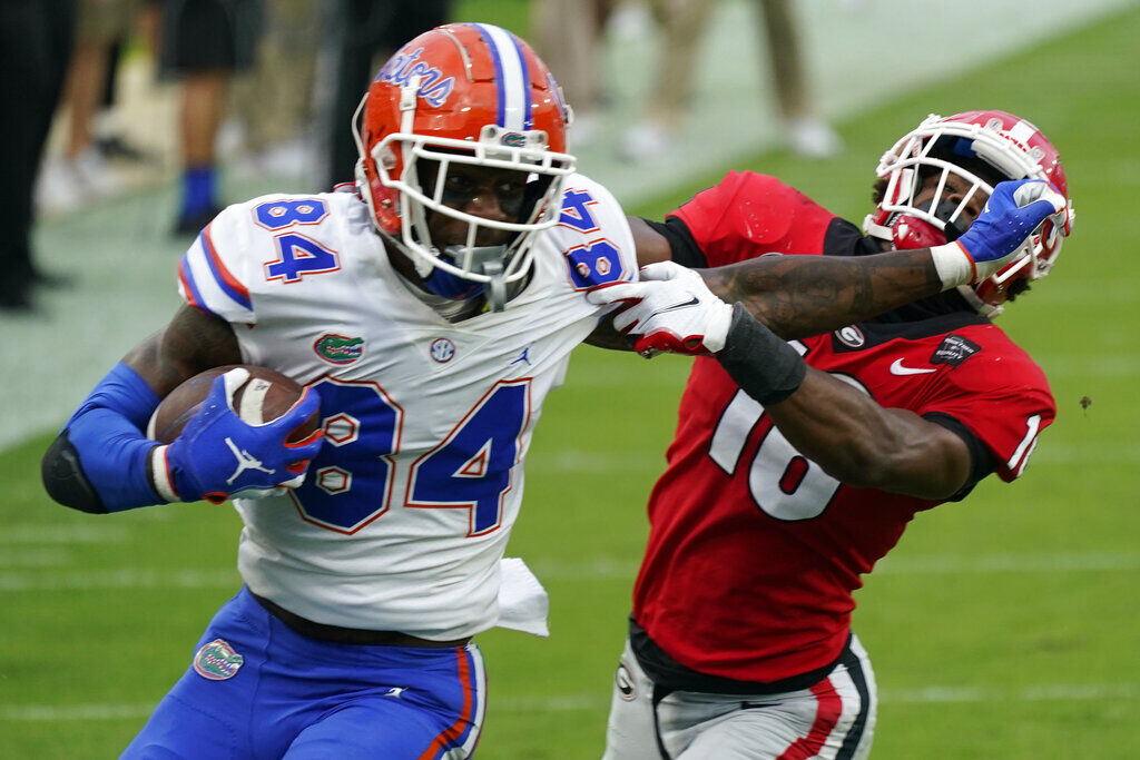 16. Arizona (8-8) — Kyle Pitts, TE, Florida, Jr.